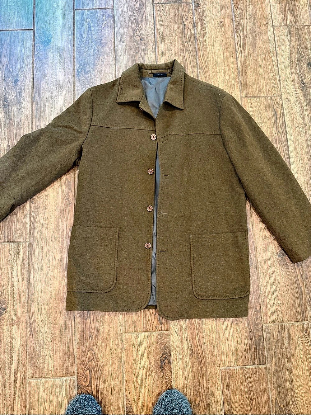 Michael Kors Men's Brown wool/cashmere Jacket 42R